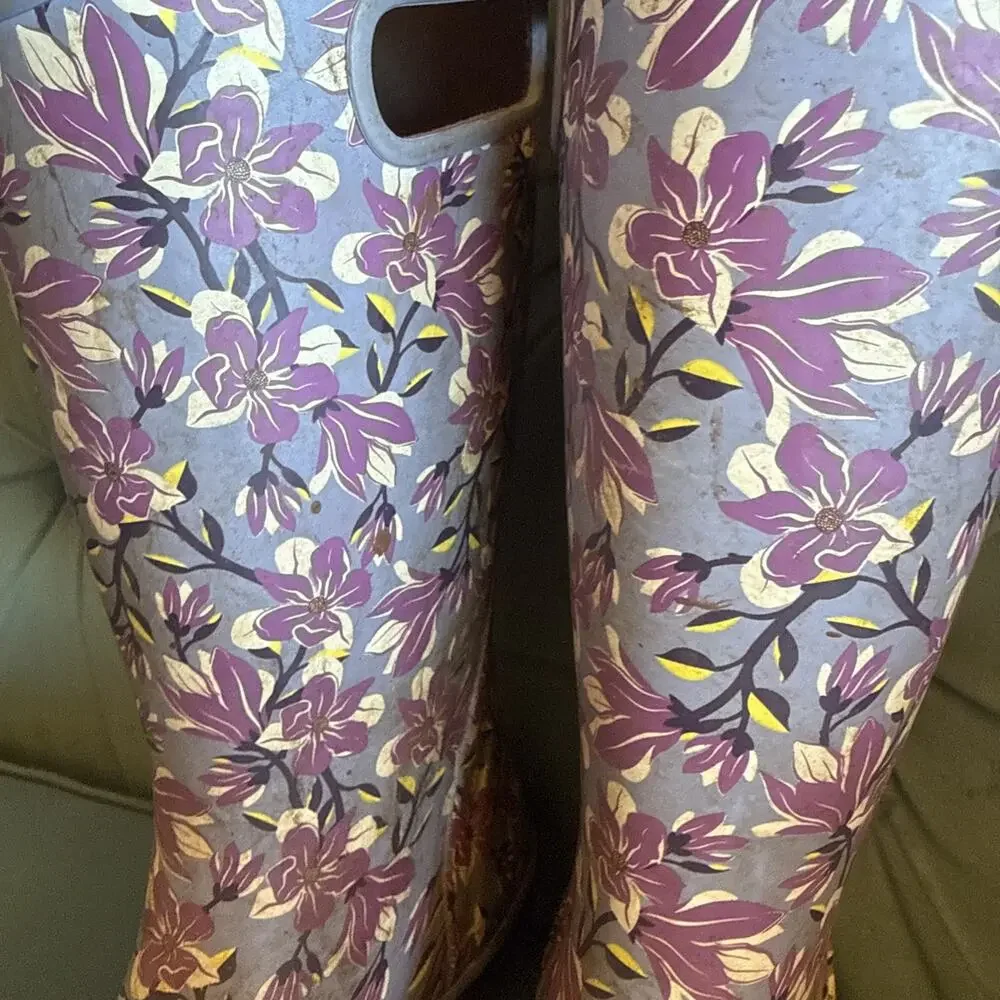 BOGS Women’s Size 10 Waterproof Insulated Rain Muck Boots Floral READ What UC...